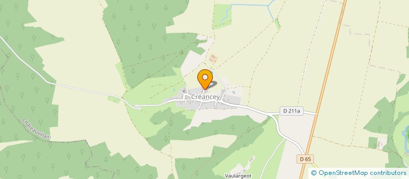 localisation de l'entreprise GRIVELET à CHATEAUVILLAIN