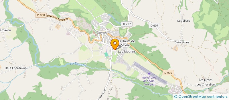 localisation de l'entreprise GRIZENS  SEYNE