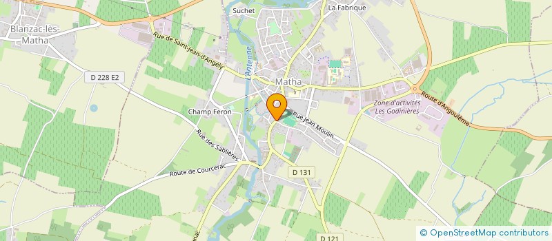 localisation de l'entreprise GRIZON MAURICE ET JACQUES  MATHA