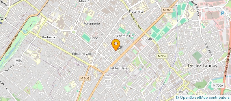 localisation de l'entreprise GRIZZLY WAFFLE  ROUBAIX