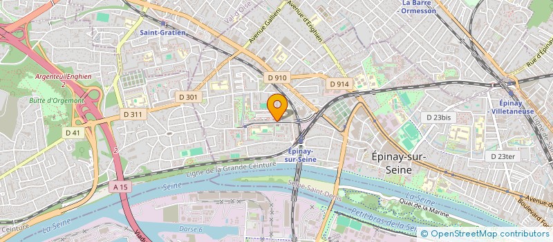 localisation de l'entreprise GRJ IMMO à EPINAY-SUR-SEINE