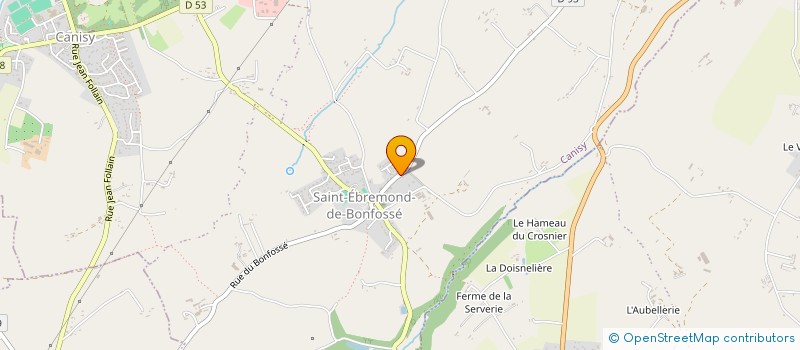 localisation de l'entreprise GRJ INVESTISSEMENT  CANISY