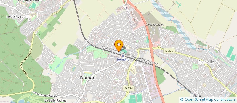 localisation de l'entreprise GRJ LAPAY  DOMONT