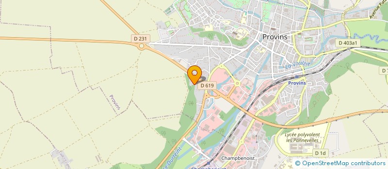 localisation de l'entreprise GRK RENOV à PROVINS
