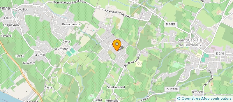 localisation de l'entreprise GRL CONSULTING  CAMBES