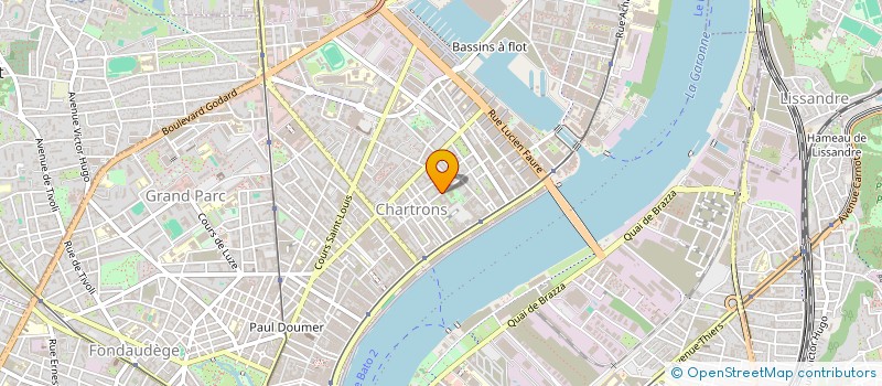 localisation de l'entreprise GRL CORP  BORDEAUX