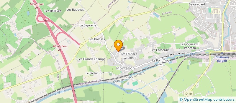 localisation de l'entreprise GRLL  MONTVAL-SUR-LOIR