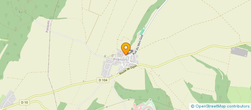 localisation de l'entreprise GRM à PRENOIS