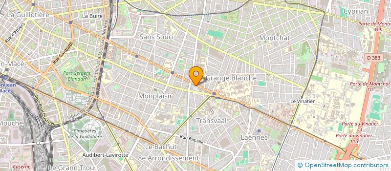 localisation de l'entreprise GRMC  LYON