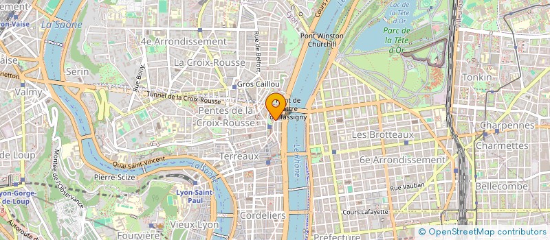 localisation de l'entreprise GRMD à LYON