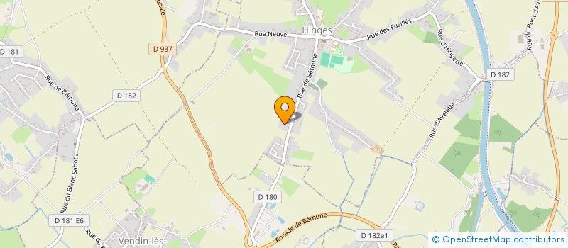 localisation de l'entreprise GRNODS  HINGES