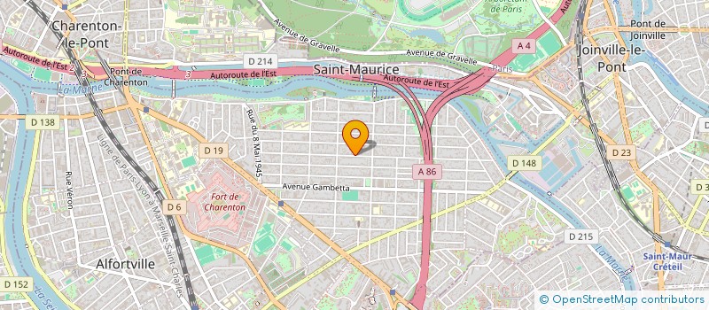 localisation de l'entreprise GRO à MAISONS-ALFORT