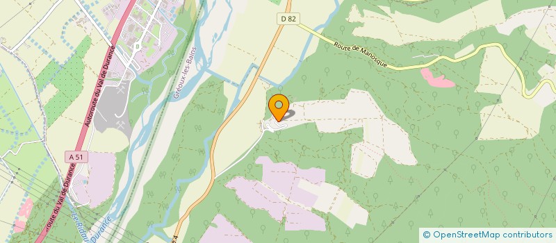 localisation de l'entreprise GRO FOR DOMAINE ROUSSET à GREOUX-LES-BAINS