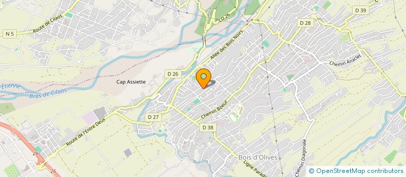 localisation de l'entreprise GRO2V ELEC à SAINT-PIERRE