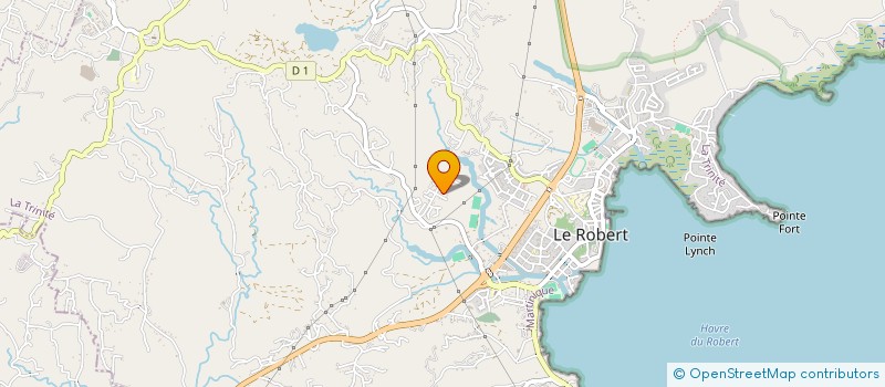 localisation de l'entreprise GRODOM à FORT-DE-FRANCE