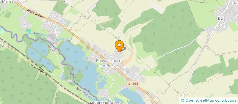 localisation de l'entreprise GROGNET-GARDE  BOUVAINCOURT-SUR-BRESLE