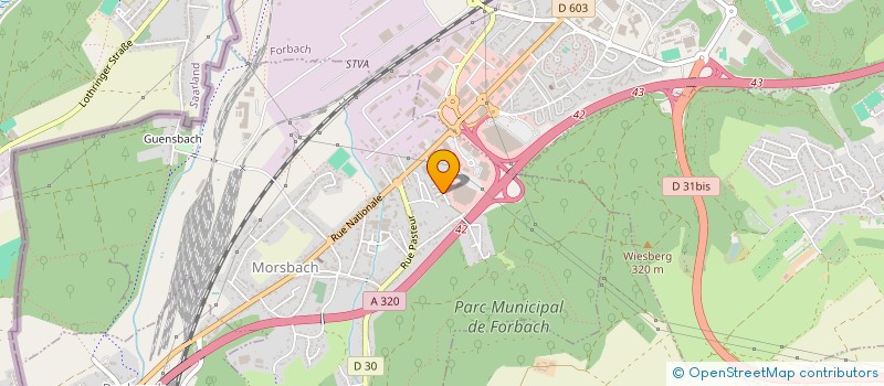 localisation de l'entreprise GROH JEUX SPORTS ET LOISIRS à MORSBACH