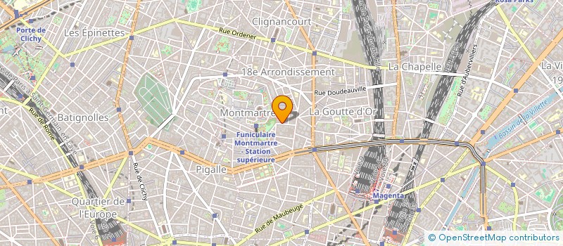 localisation de l'entreprise GROHARD  PARIS