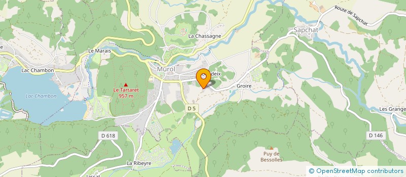 localisation de l'entreprise GROIREHPA  MUROL