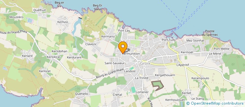 localisation de l'entreprise GROIX MULTISPORTS  GROIX