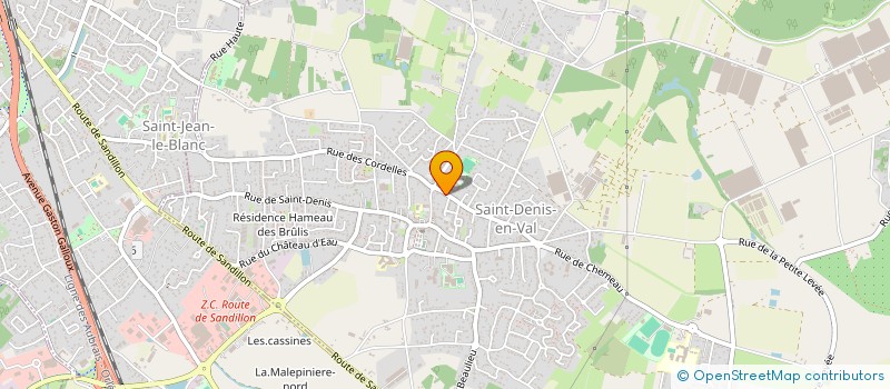 localisation de l'entreprise GROLEAU SOLUTIONS à SAINT-DENIS-EN-VAL