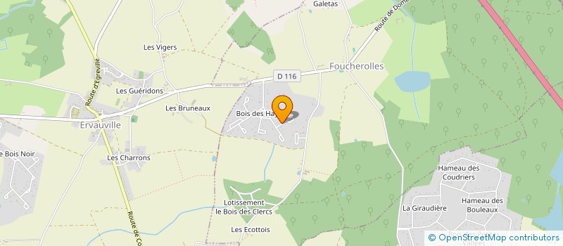 localisation de l'entreprise GROLLEAU à FOUCHEROLLES