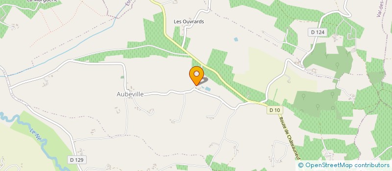 localisation de l'entreprise GROLLEAU TRANSPORTS 16  ASNIERES-SUR-NOUERE