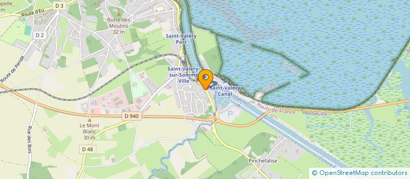 localisation de l'entreprise GROLLET  SAINT-VALERY-SUR-SOMME