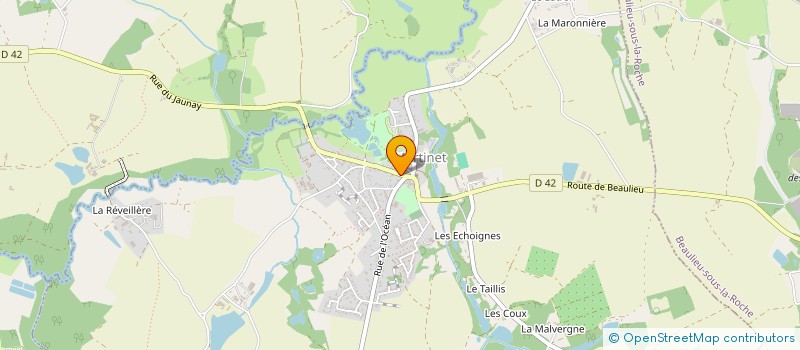 localisation de l'entreprise GROLLIER CONSTRUCTIONS à SAINT-JULIEN-DES-LANDES