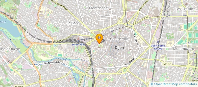 localisation de l'entreprise GROLLUMUND M. CHAPON C.  DIJON