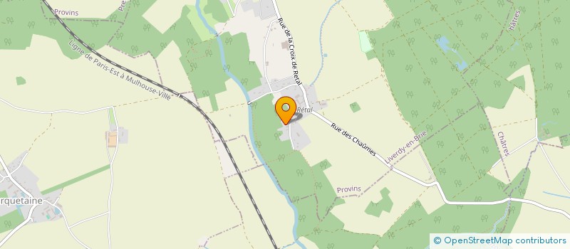 localisation de l'entreprise GROM CONSEIL  LIVERDY-EN-BRIE