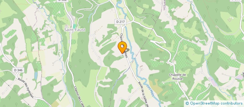localisation de l'entreprise GROMINET  SAINT-FAUST