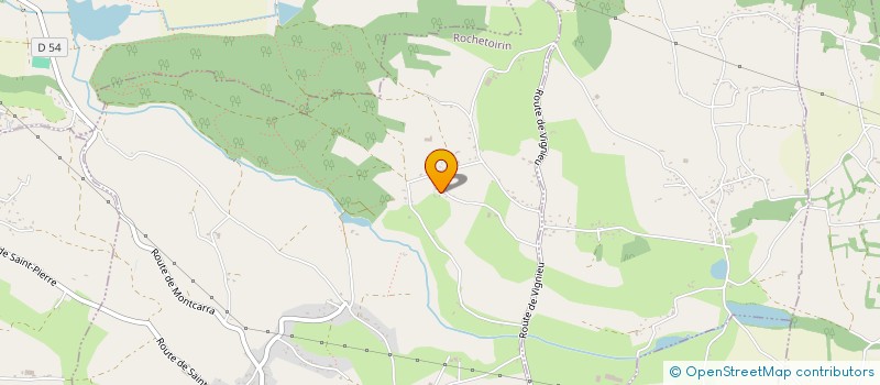 localisation de l'entreprise GROMMAG - PROD  ROCHETOIRIN