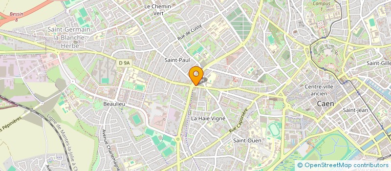 localisation de l'entreprise GRONDE TOUJOURS à CAEN