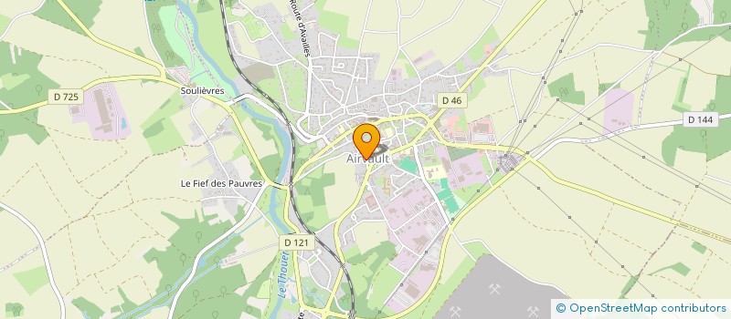 localisation de l'entreprise GRONDIN ALEX ET SONIA  AIRVAULT