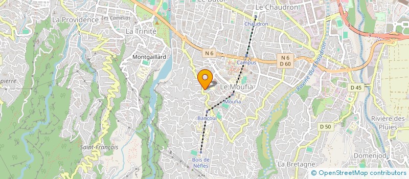 localisation de l'entreprise GRONDIN GSLT à SAINT-DENIS