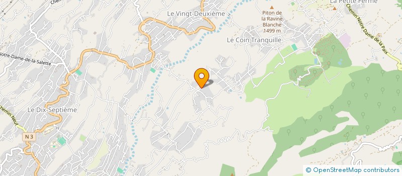 localisation de l'entreprise GRONDIN MOTOS & CYCLES  LE TAMPON