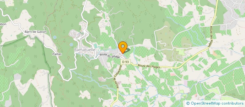 localisation de l'entreprise GRONER FAMILY OFFICE  RAMATUELLE