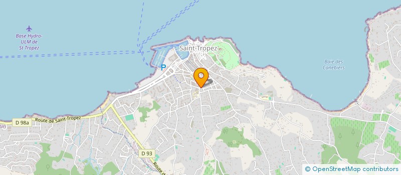 localisation de l'entreprise GRONER PATRIMOINE à SAINT-TROPEZ