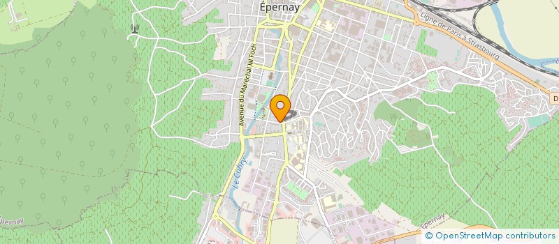 localisation de l'entreprise GRONGNET ET FILS à EPERNAY