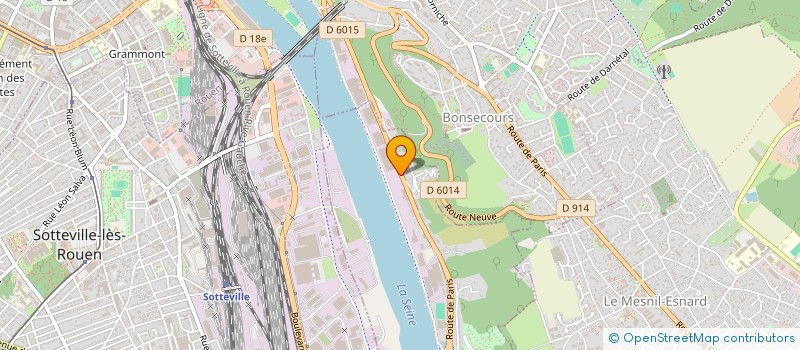 localisation de l'entreprise GROOM SERVICES  AMFREVILLE-LA-MI-VOIE