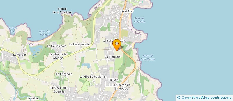 localisation de l'entreprise GROOT à CANCALE
