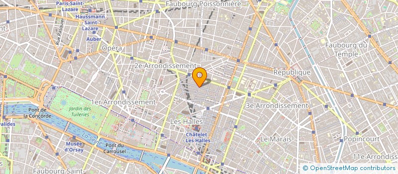 localisation de l'entreprise GROOT  PARIS