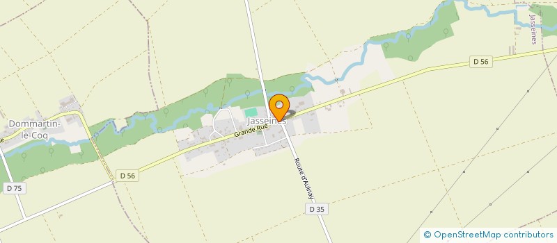 localisation de l'entreprise GROOTS  JASSEINES