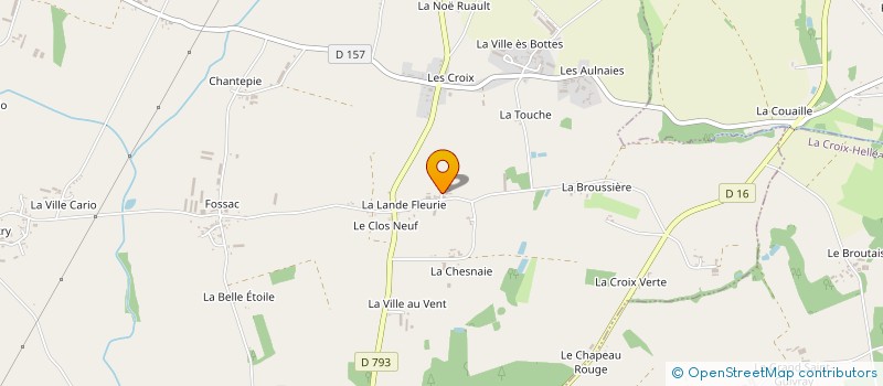 localisation de l'entreprise GROOTS ELAGAGE  FORGES DE LANOUEE