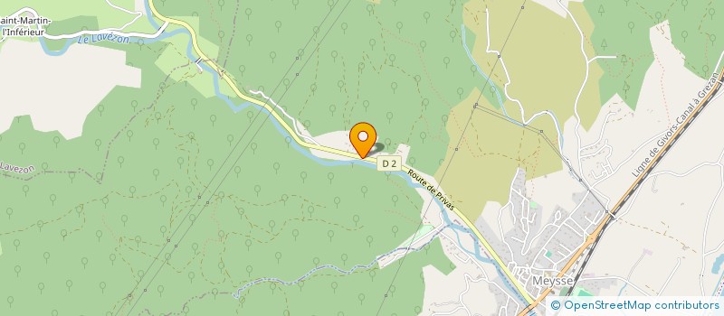 localisation de l'entreprise GROOVE 07  MEYSSE