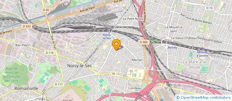 localisation de l'entreprise GROOVE CATCHERS ASSOCIATION à NOISY-LE-SEC
