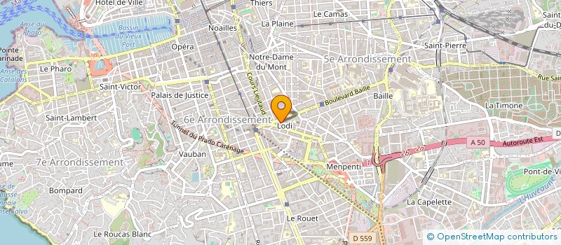 localisation de l'entreprise GROOVE CONCEPT à MARSEILLE