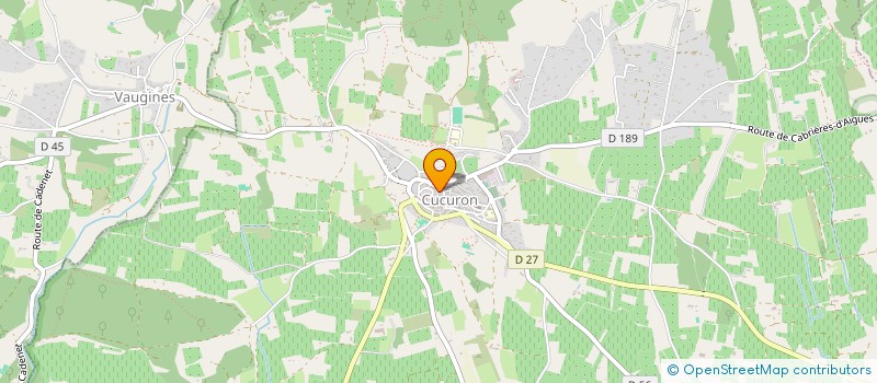 localisation de l'entreprise GROOVE STYLE à CUCURON