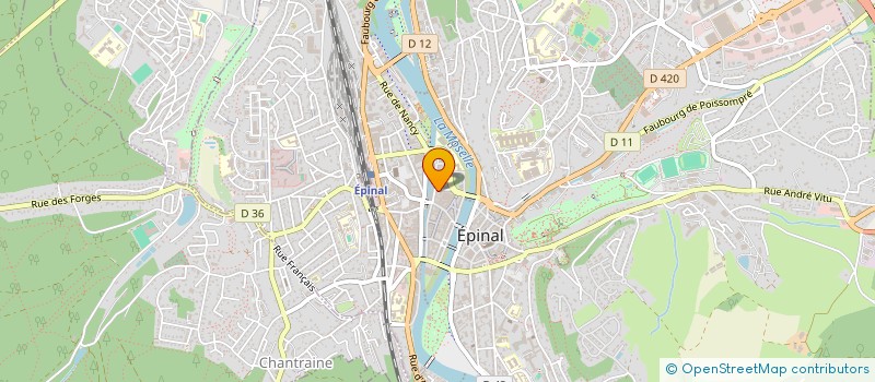 localisation de l'entreprise GROOVE SYNDICATE  EPINAL